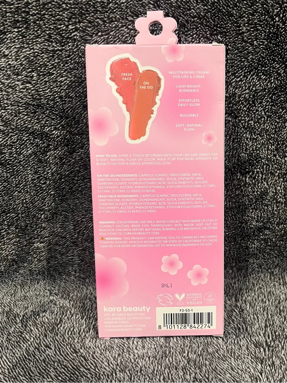 Kara Beauty Daily Glow Morning Sunburst Lip & Cheek Cream Blush